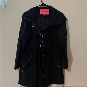 Betsey Johnson Black Utility Jacket